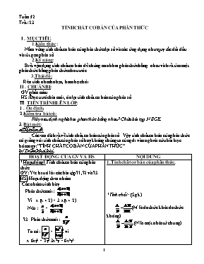 Giáo án Đại số 8 - Tuần 12